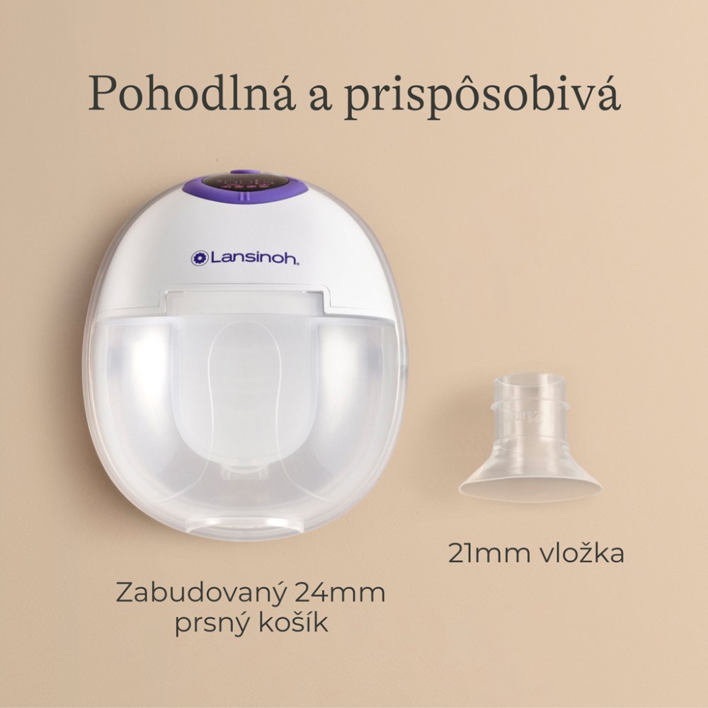 LANSINOH Tiralatte elettrico doppio handsfree Duo - immagine 4