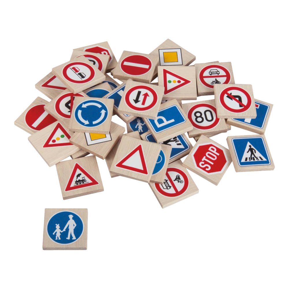 Detoa Jeu de mémoire - Panneaux de signalisation