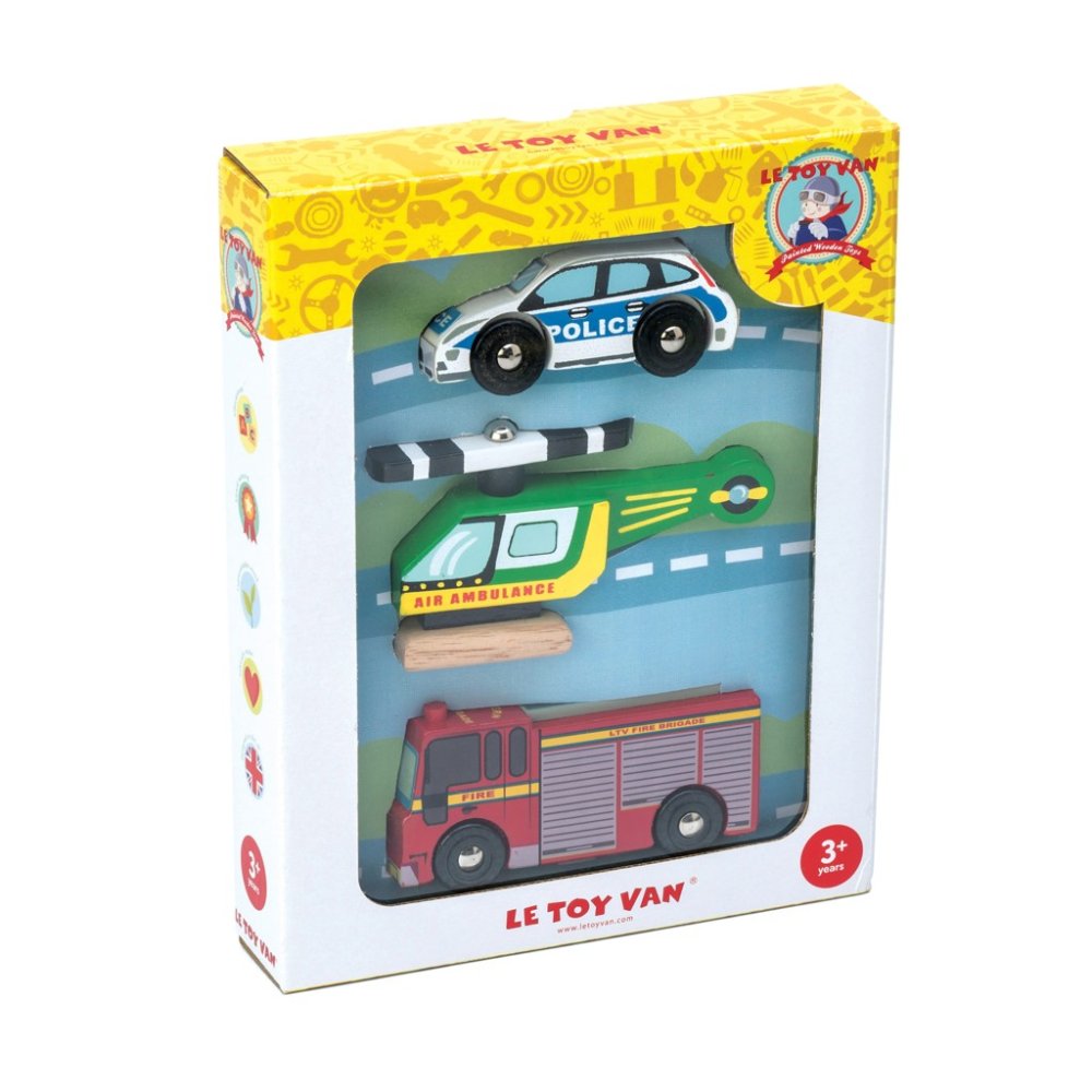 Le Toy Van Set de coches de rescate - Imagen 4