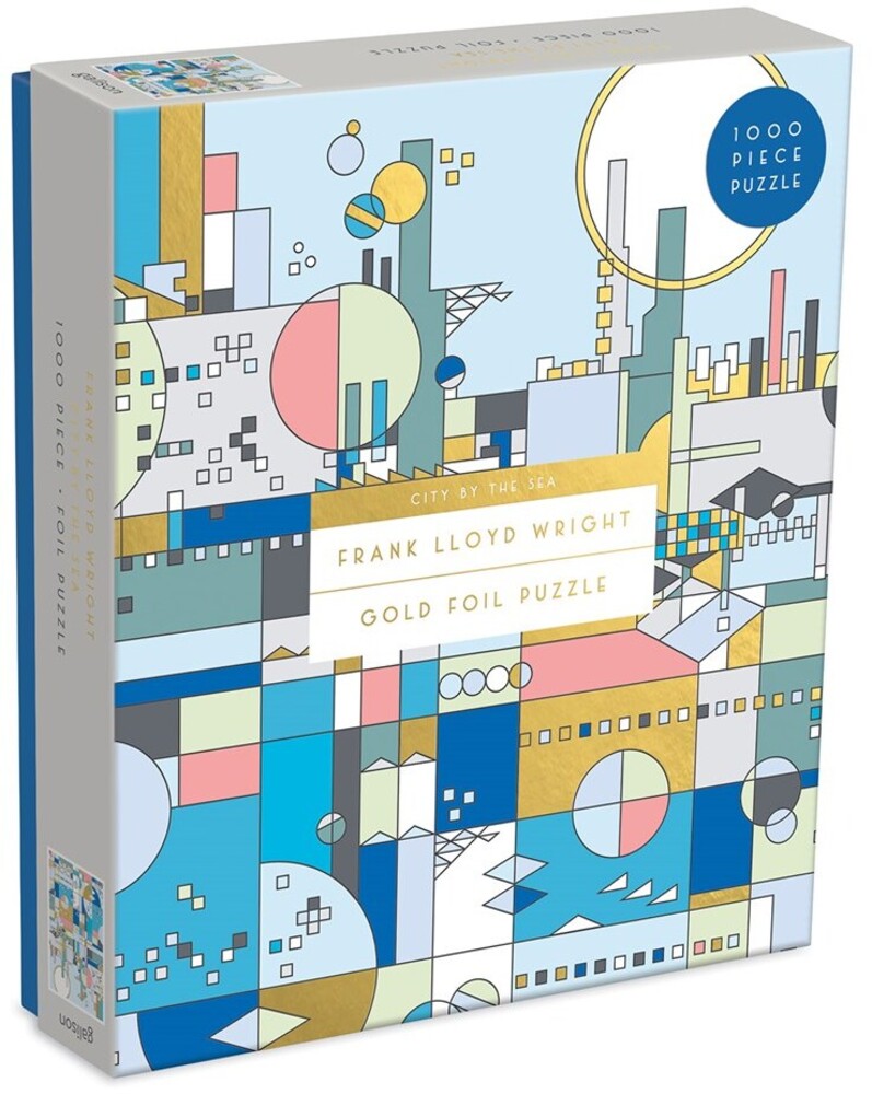 Galison Puzzle Tengerparti város 1000 darabos