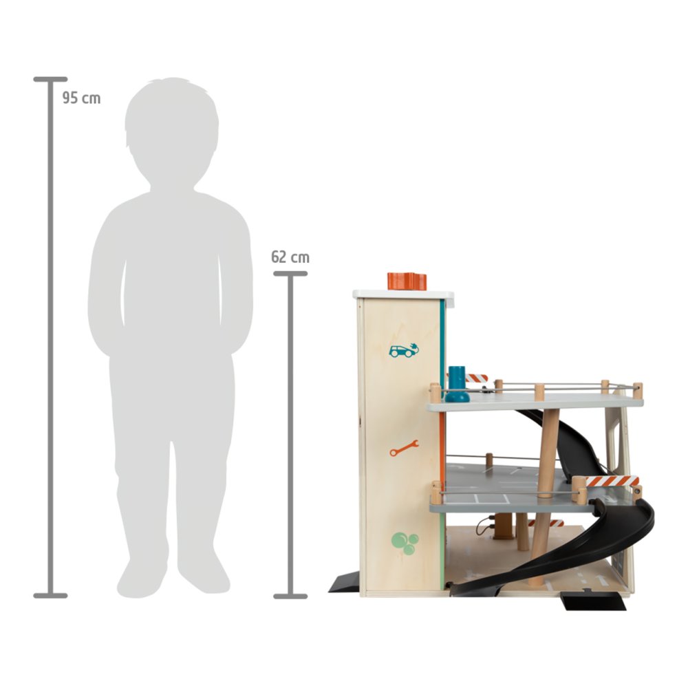 small foot Fa versenypálya parkolóház - Image 3