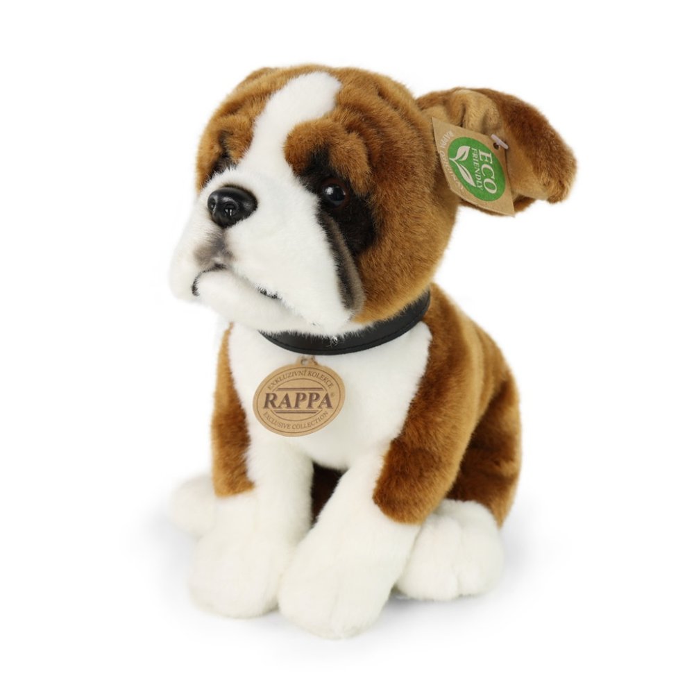 Rappa Peluche cane boxer 27 cm ECO-FRIENDLY