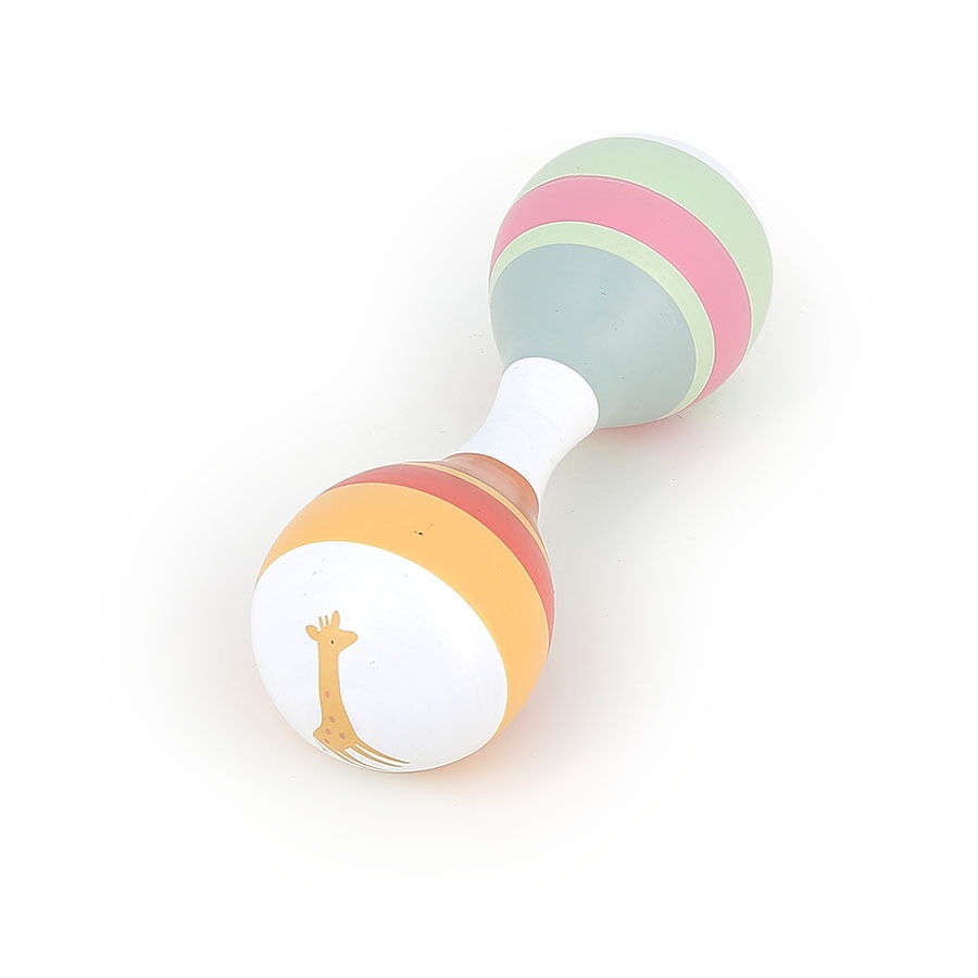 Vilac Sonajero de madera doble Animales del mundo Sarah Betz - Imagen 4