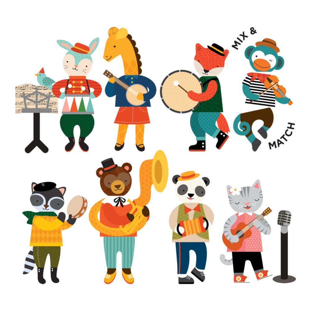 Petit Collage Libro Magnético Animales - Imagen 3