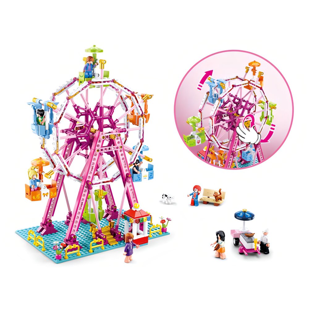 Sluban Girls Dream M38-B0723 Körhinta Óriáskerék - Image 3