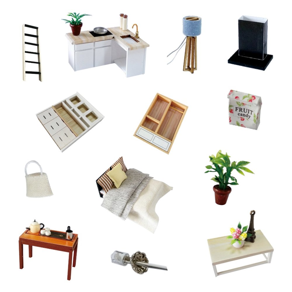 2Kids Toys miniatura de casa de muñecas Casa de la Felicidad - Imagen 5