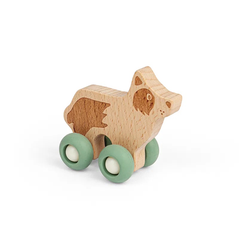 Bigjigs Toys Mascota con ruedas Perro