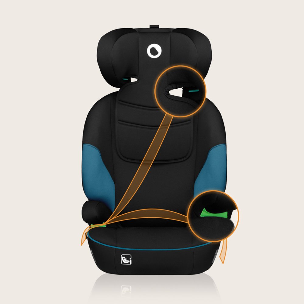 Siège auto LIONELO Lars i-Size (100-150 cm) Green Turquoise – Image 5