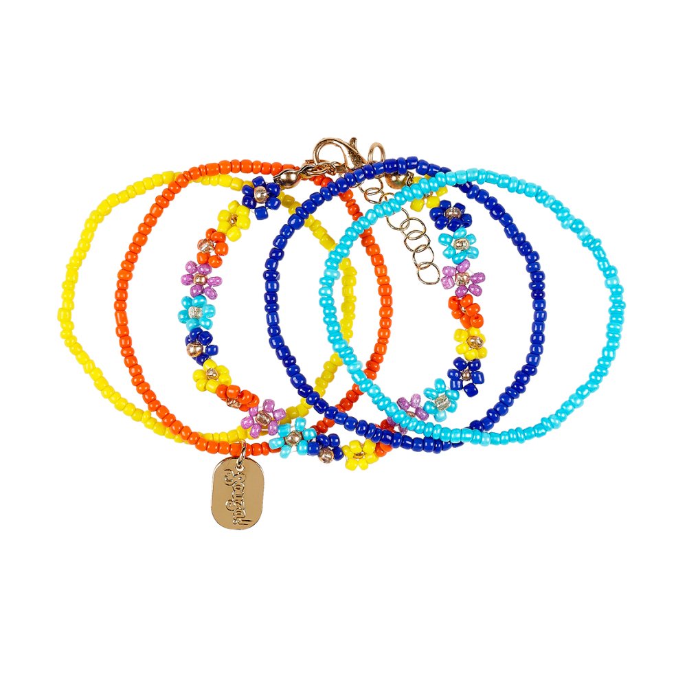 Souza! - Bransoletki Millie flower blue - 5 szt.