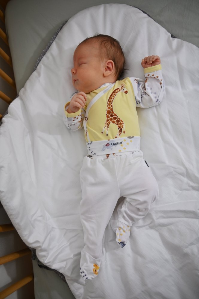 Ensemble nouveau-né fin IMPRIMÉ Outlast® - safari 50 – Image 7