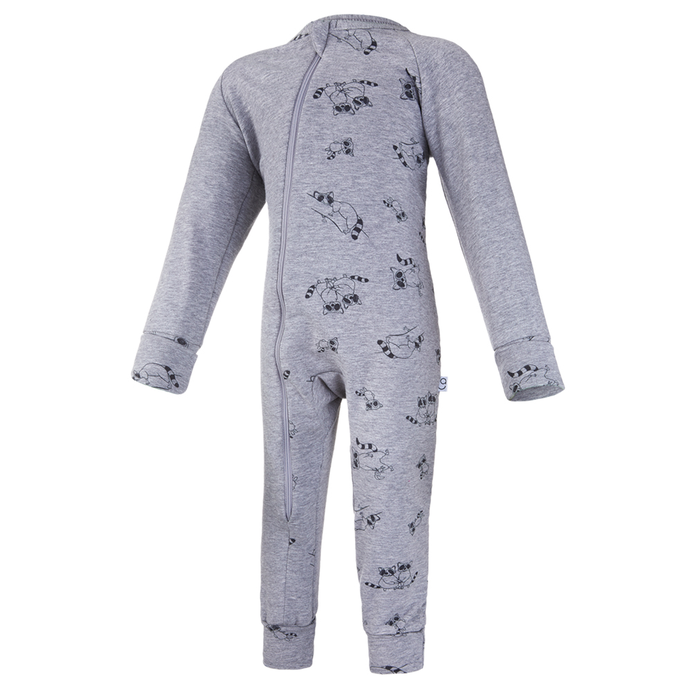 Tutina scivolo DR TISK bordi Outlast® - mélange grigio/procioni mélange grigio 104