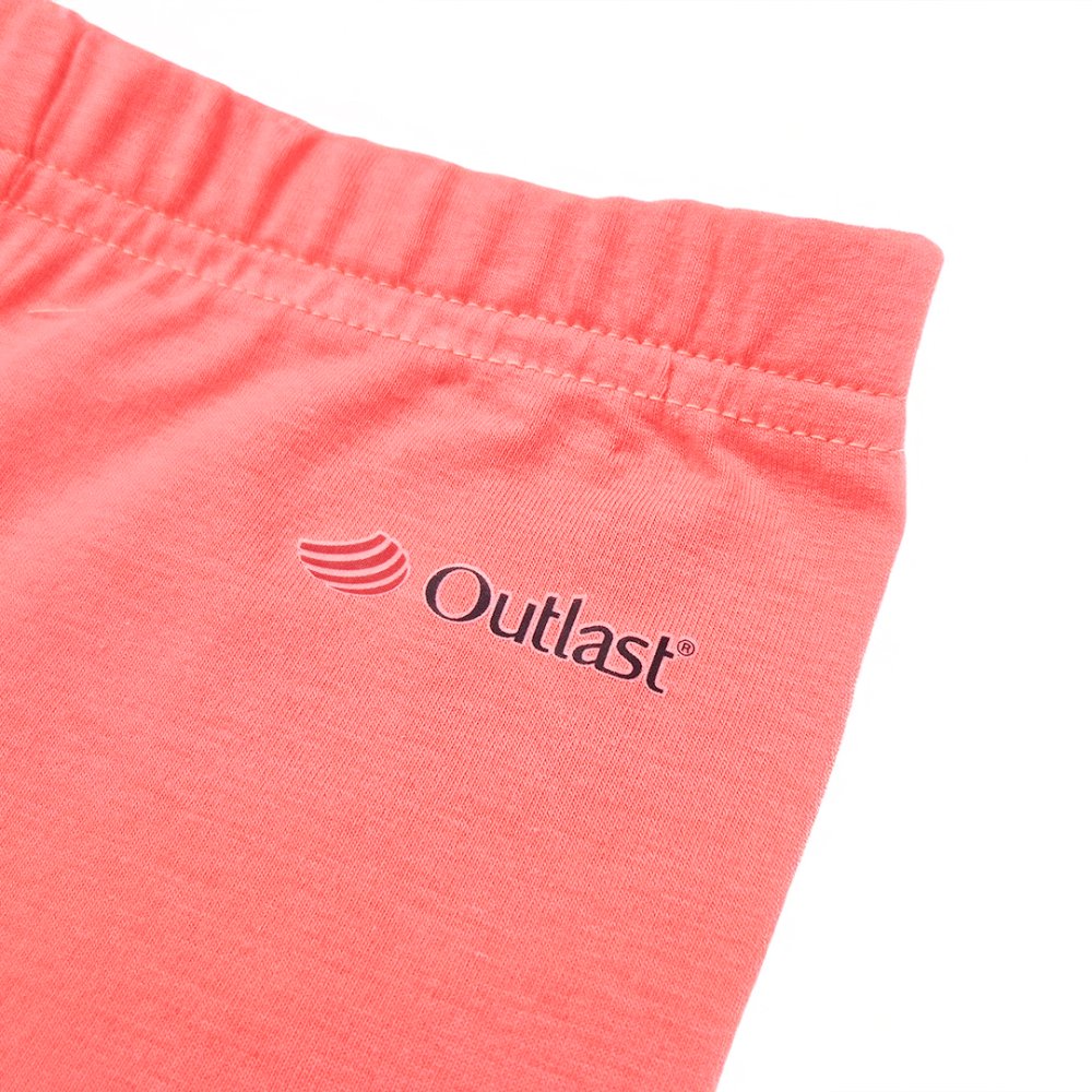 Pyjama KR Outlast® - rayure corail foncé/corail foncé 116 – Image 7