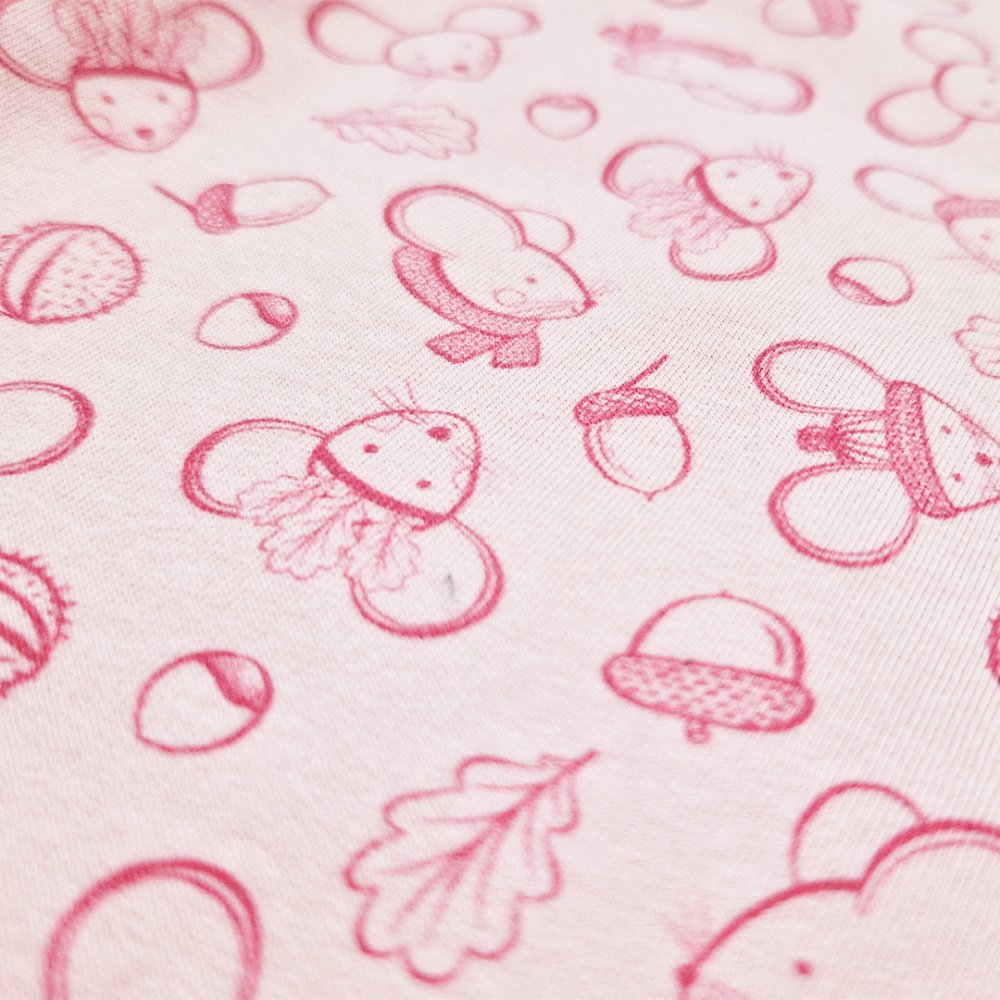 T-shirt smyk DR TISK Outlast® - rose poudré clair souris 86 – Image 4