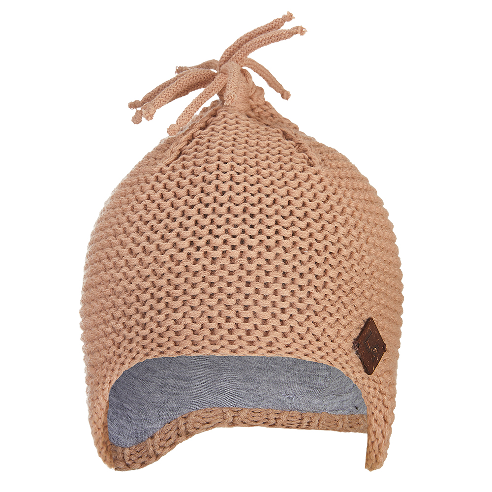 LA Outlast ® kötött sapka fülekkel - camel 4 | 45-48 cm