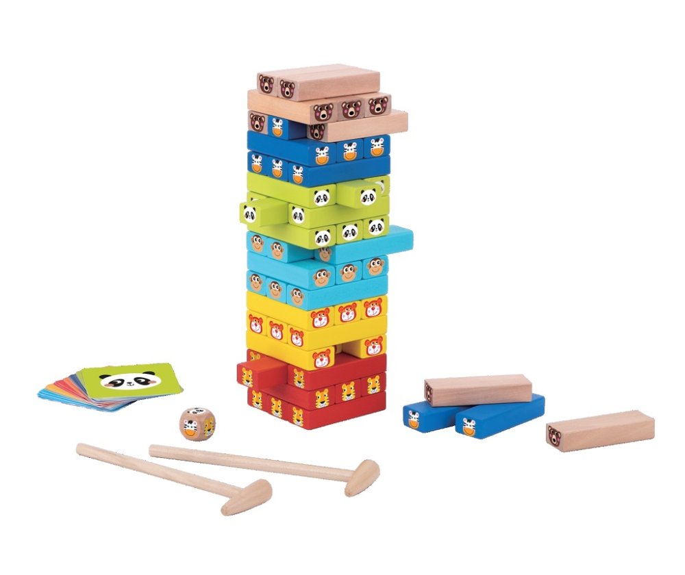2Kids Toys Vratká věž se zvířátky