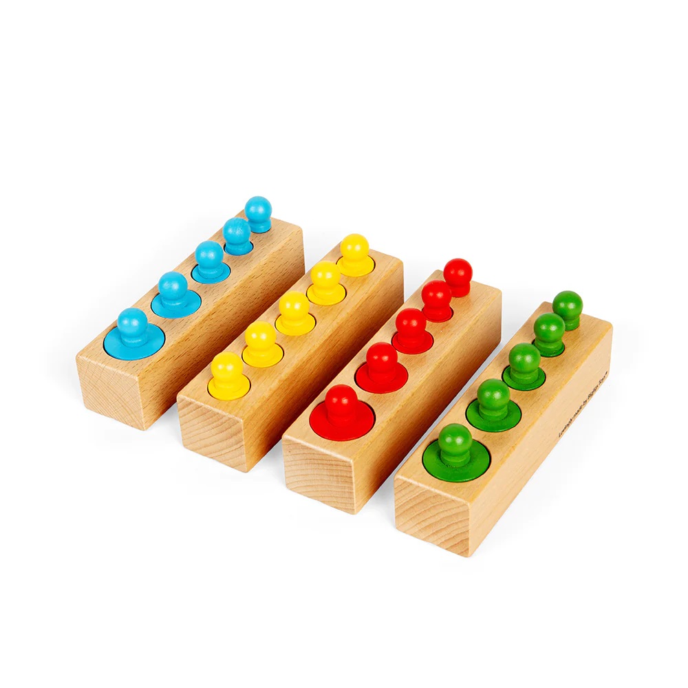 Bigjigs Toys Motorická vkládačka bloky 24 dílků (obrázek 5)