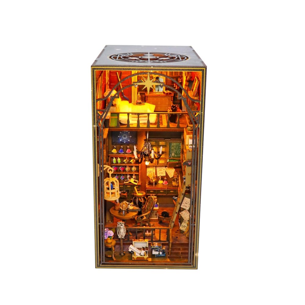 2Kids Toys 3D skládačka Zarážka na knihy miniatura domečku Domek kouzelnice Miry (obrázek 3)