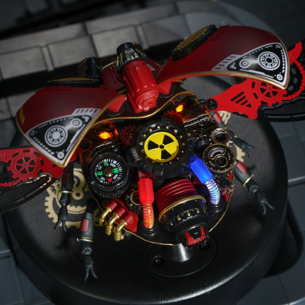 RoboTime 3D mechanická skládačka Brouk průzkumník (obrázek 7)