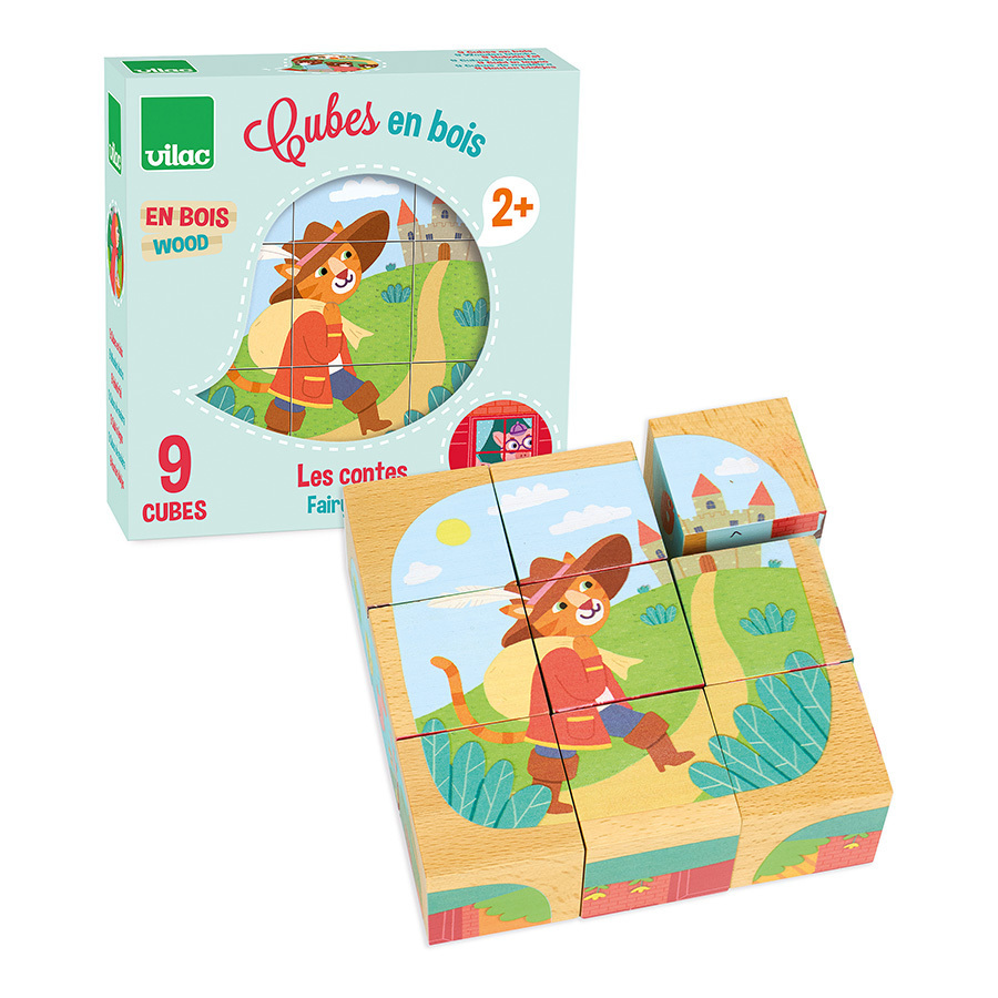 Vilac Dřevěné kostky Příběhy (obrázek 4)
