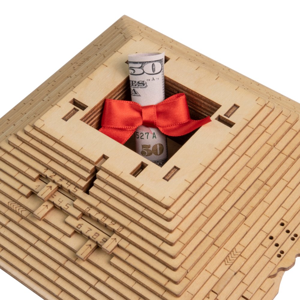 EscapeWelt 3D dřevěná skládačka hlavolamu Pyramida (obrázek 11)