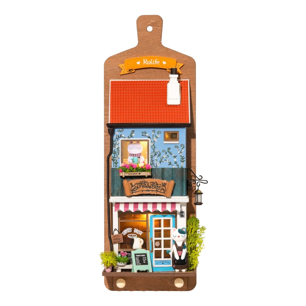 RoboTime Miniatura domečku k zavěšení Sofiina pekárna