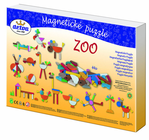 Magnetické Puzzle ZOO