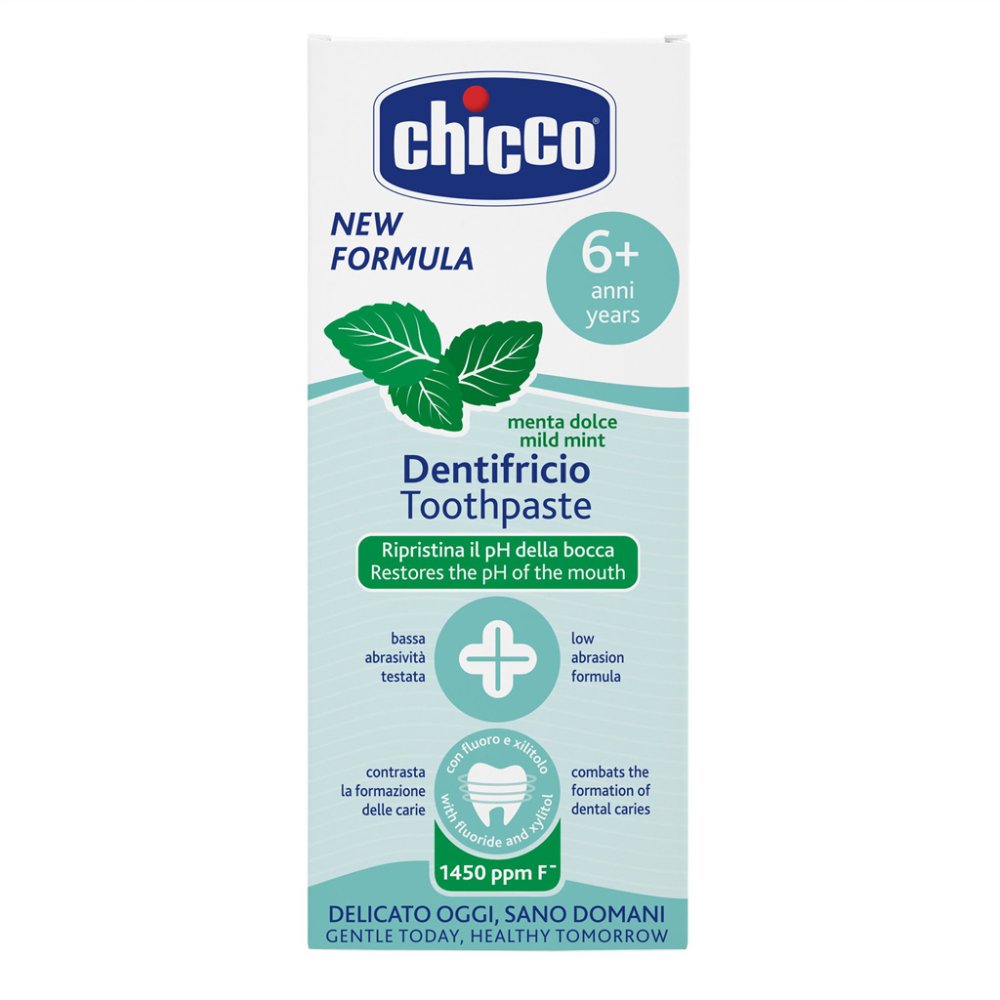 CHICCO Dentifricio Menta Fine 6 Anni+