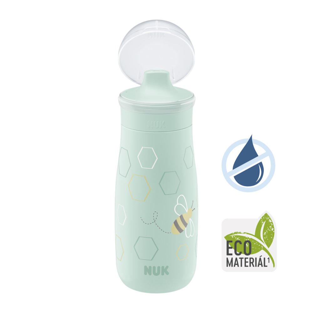 Borraccia NUK Mini-Me Sip - Verde 300 Ml, 9 Mesi+