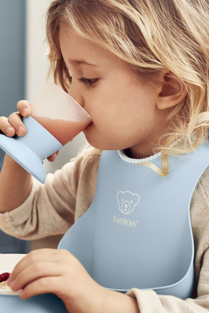 BABYBJÖRN Bavoir Bébé bleu poudre – Image 3