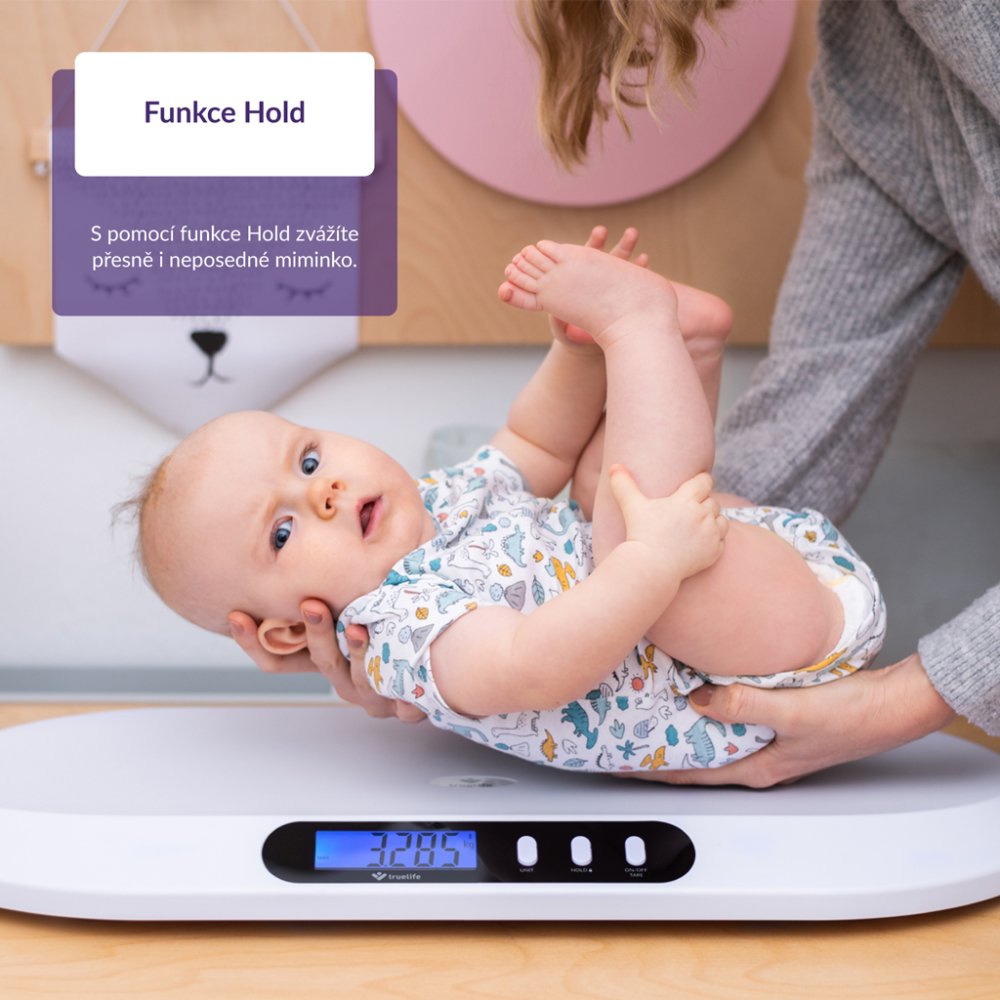 TRUELIFE Digitalna Vaga Za Bebe BabyScale B5 BT