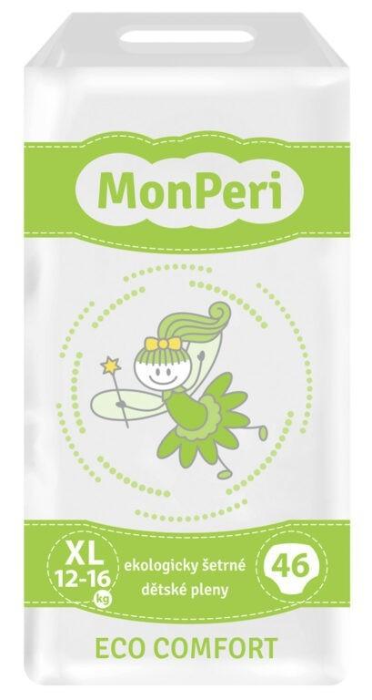 Scutece De Unică Folosință MONPERI Eco Comfort XL (12-16 Kg) 46 Buc