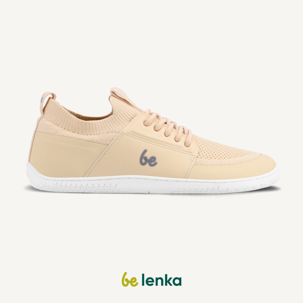 Baskets Pieds Nus Be Lenka Swift - Beige Crème 40 Beige