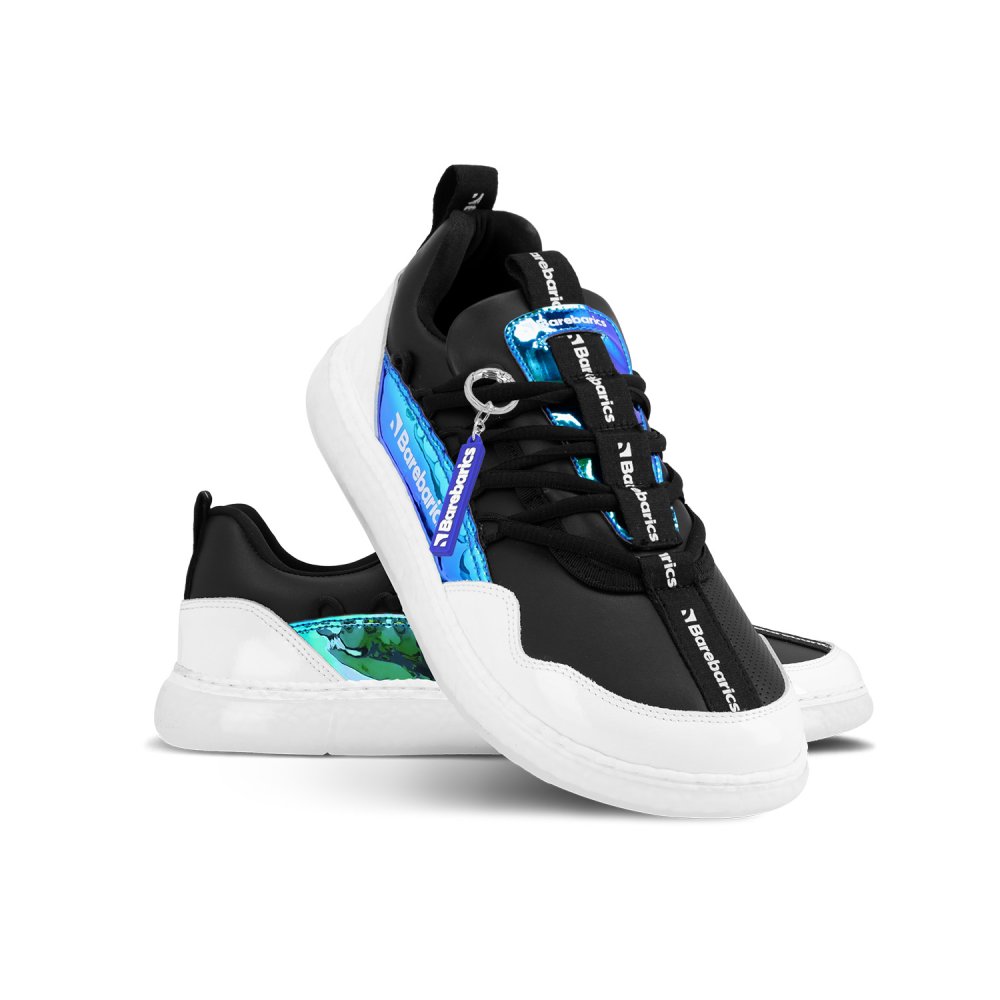 Barefoot Tenisice Barebarics Futura - Iridescent Black 43 Black