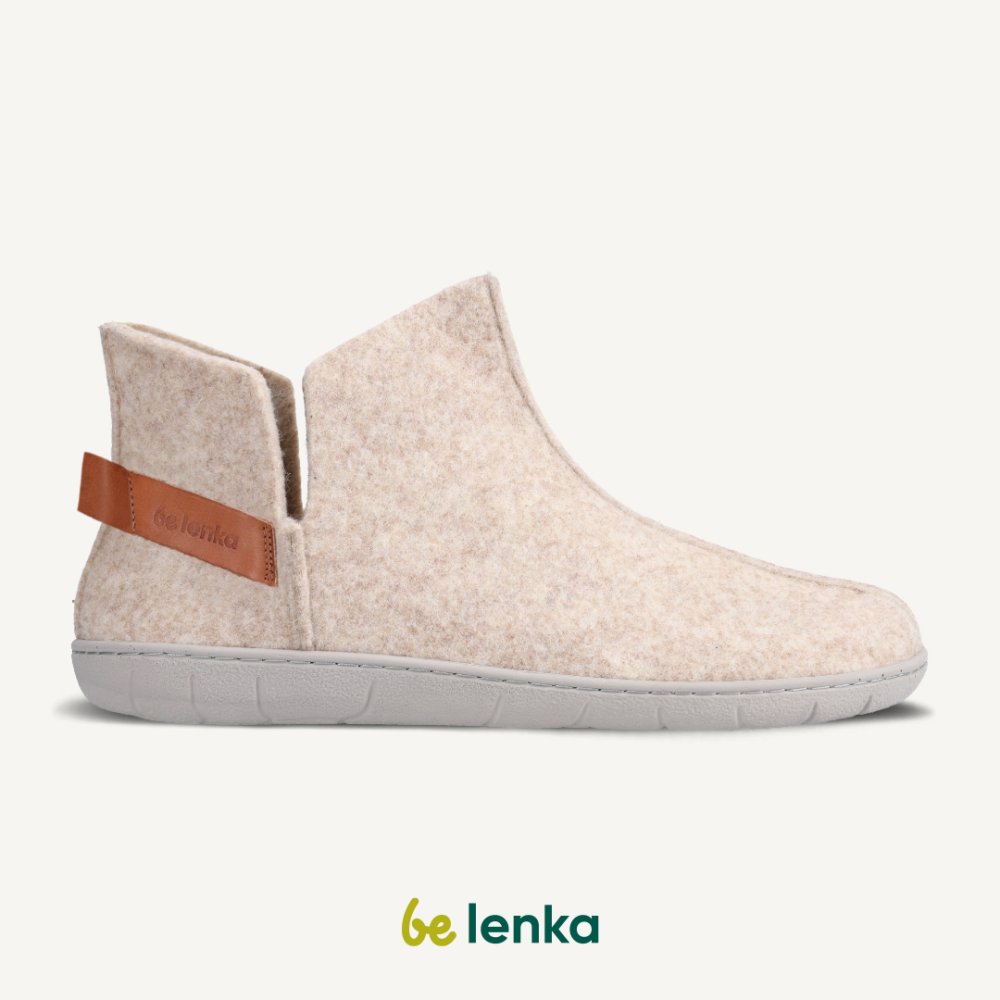 Pantuflas Descalzas Be Lenka Chillax - Corte Tobillero - Beige 40 Beige