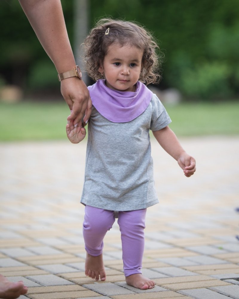 T-shirt manches courtes pour filles, gris 104 – Image 3