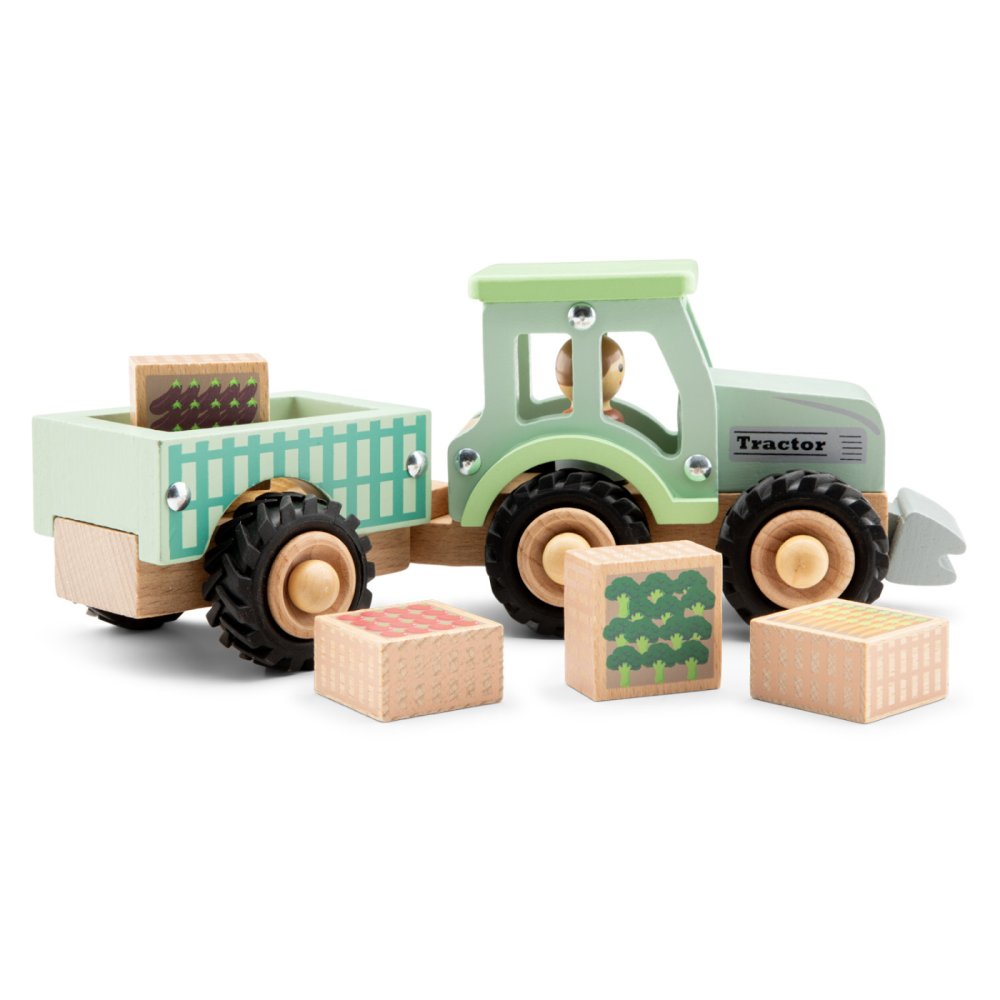 Tracteur avec remorque et chargement – Image 4