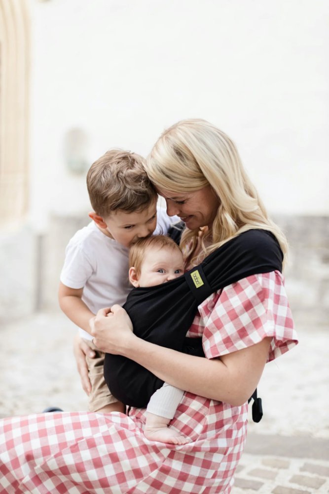 BOBA Marsupio per bambini Boba Bliss Black V2 - immagine 3