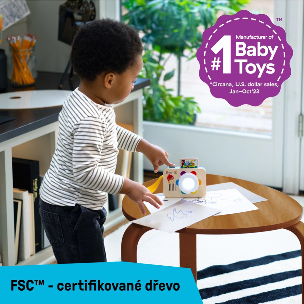 BABY EINSTEIN Jouet interactif avec son appareil photo HAPE 6m+ – Image 5