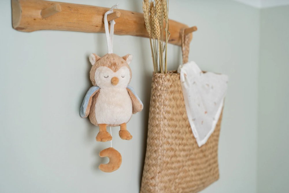 LITTLE DUTCH Hračka hudební sova Forest friends (obrázek 3)