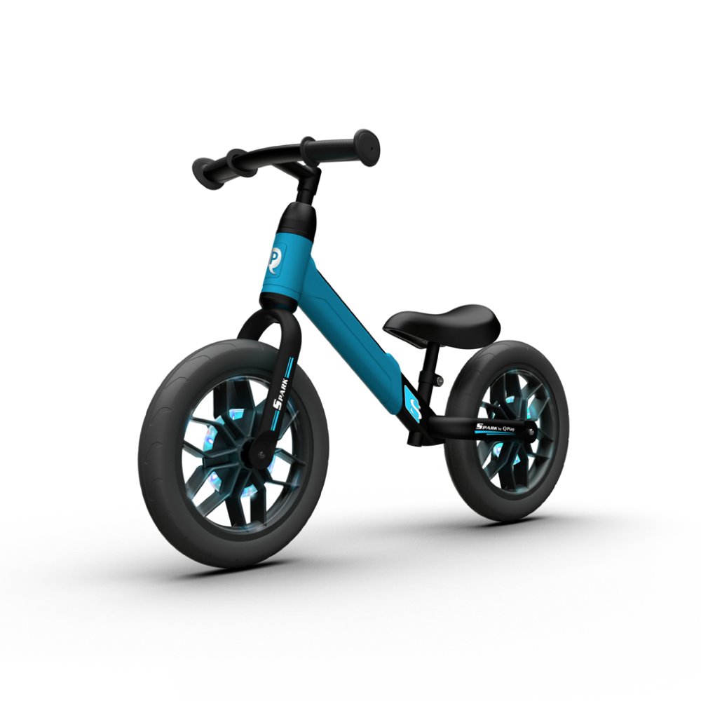 QPLAY Draisienne Spark Blue, âge 3 - 6 ans, jusqu'à 30 kg – Image 3