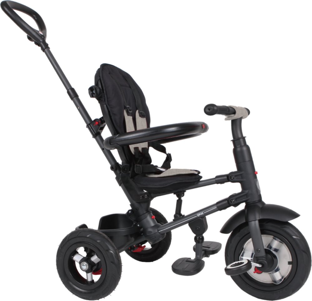 Tricycle QPLAY Rito air gel (Rubber) Noir, âge 10-72 mois – Image 7