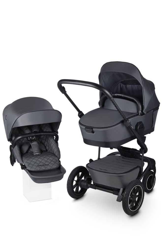 EASYWALKER Passeggino combinato Harvey⁵ Premium Mineral Grey XXL AIR - immagine 3
