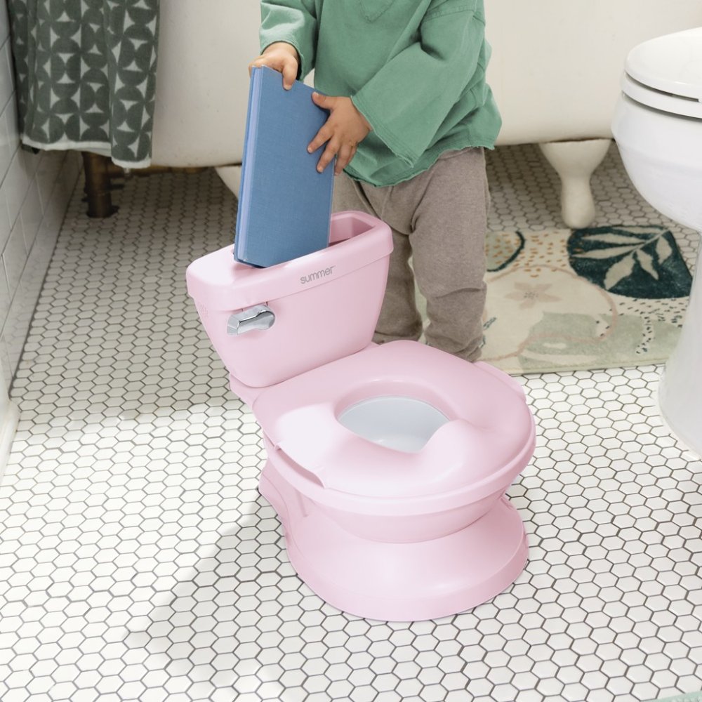 INGENUITY Toilette per bambini con suono My Size™ Rosa - immagine 6