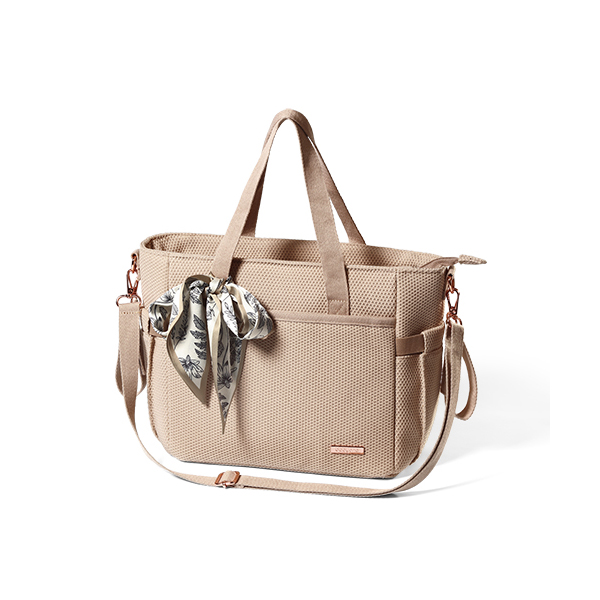 BABYONO Borsa fasciatoio Carmen - beige