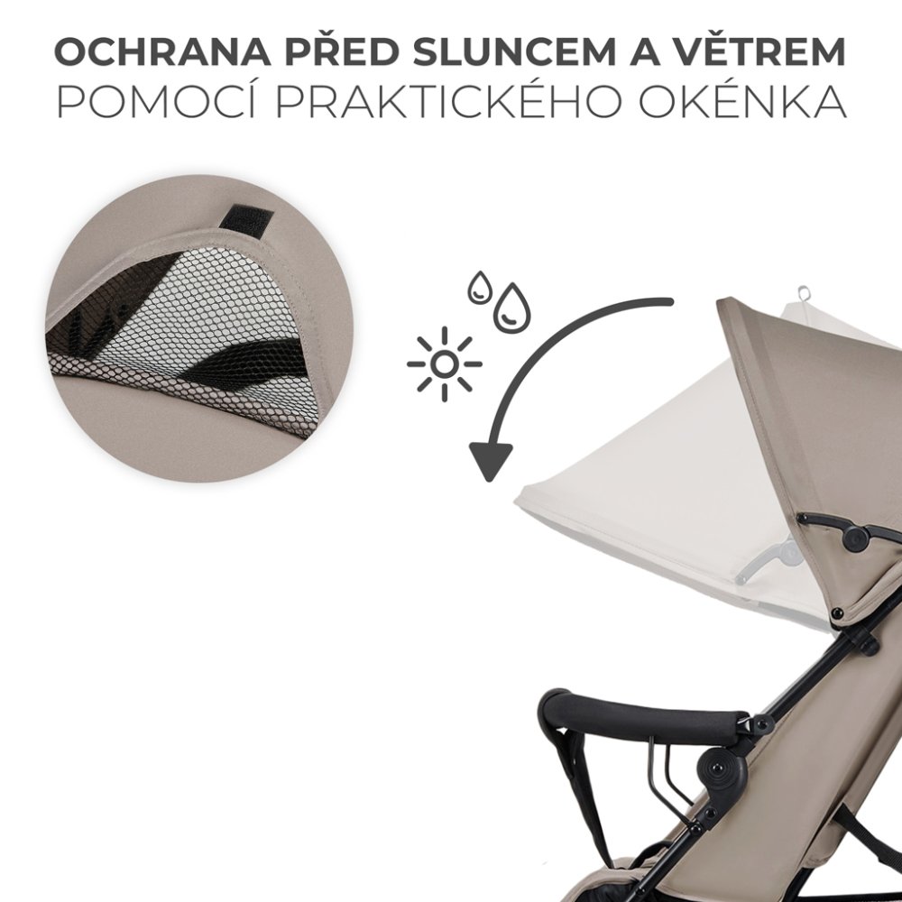 KINDERKRAFT Passeggino da golf Tik Beige - immagine 5