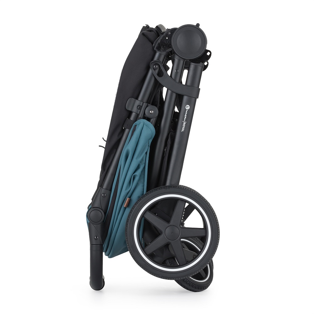 PETITE&MARS Wózek spacerowy Royal3 Black Ocean Blue - obrazek 7