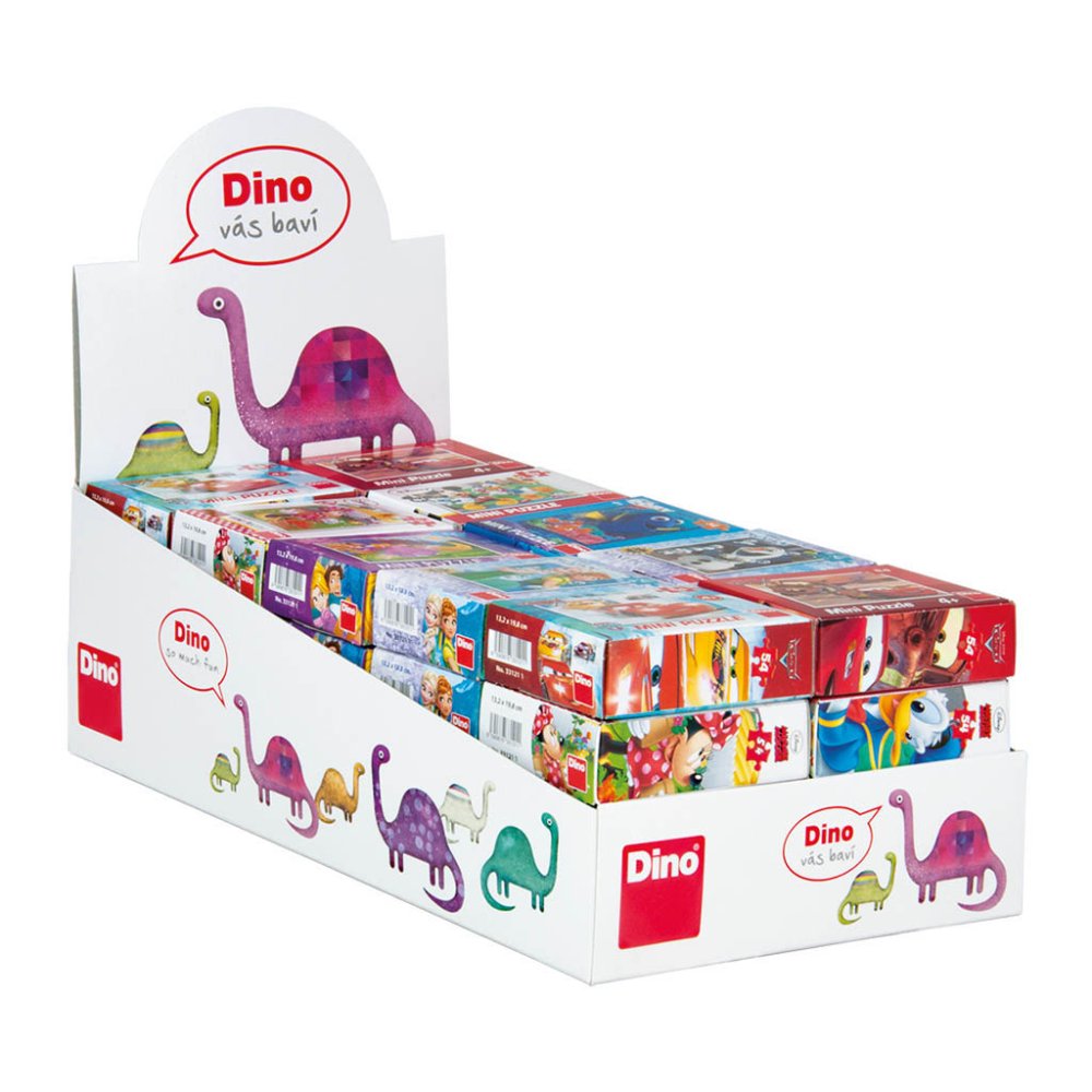 Dino Mini puzzle Bajki Disneya 1 szt.