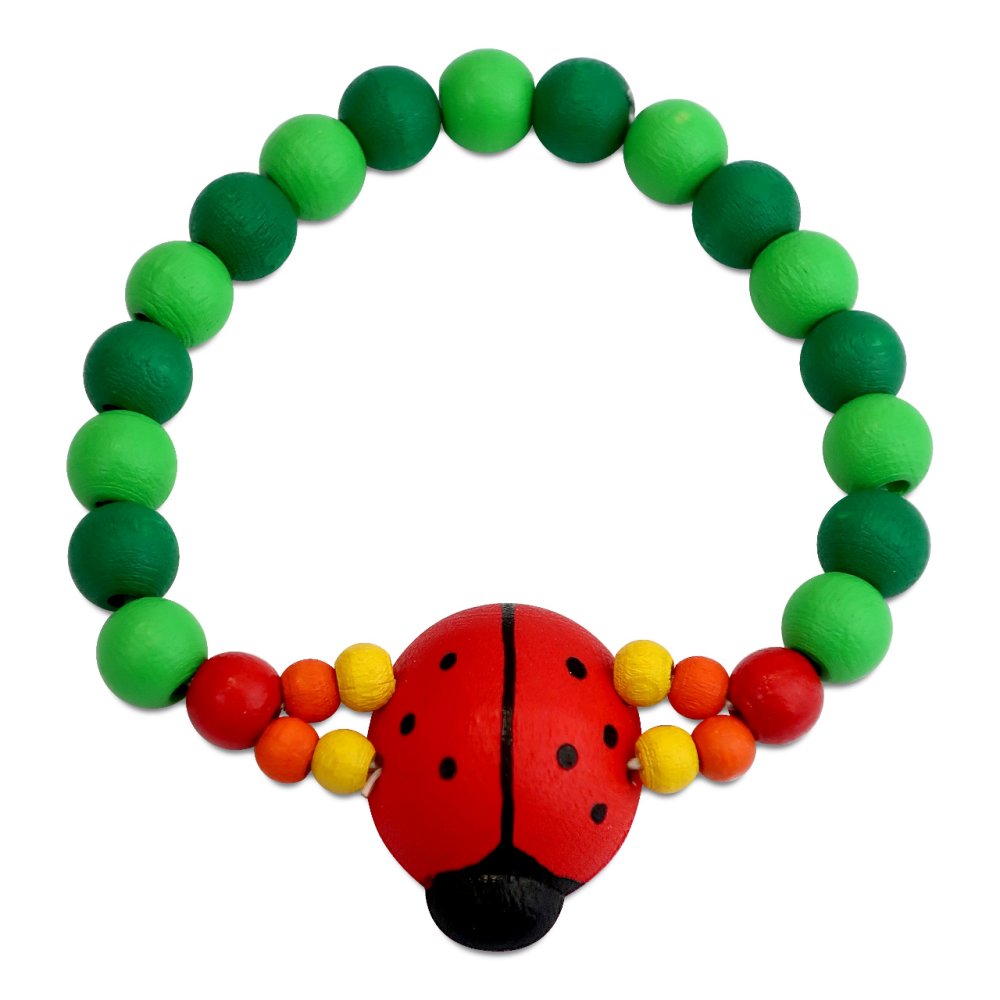 Detoa Dziecięca bransoletka z biedronką