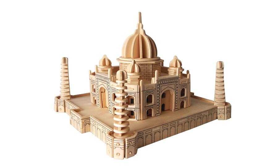 Woodcraft Fa 3D puzzle Tádzs Mahal