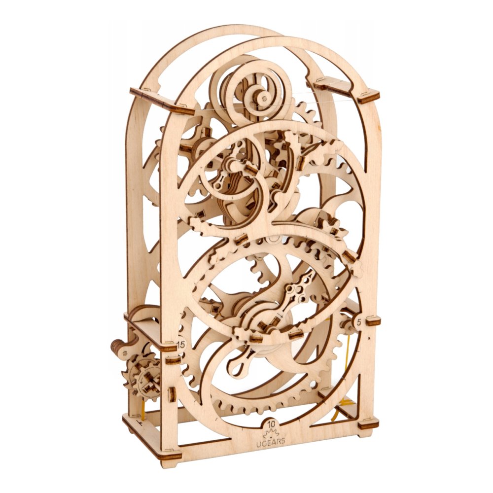 Puzzle mécanique en bois 3D Ugears - Mouvement d'horlogerie